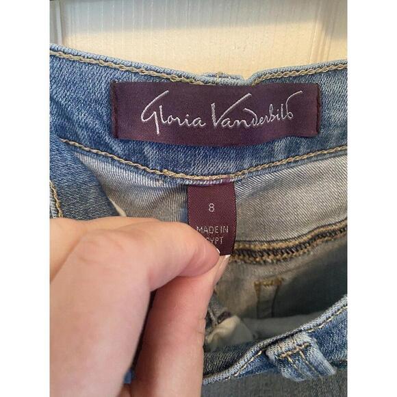 Gloria Vanderbilt Amanda Light Wash Jeans Sz.8 - Picture 3 of 4